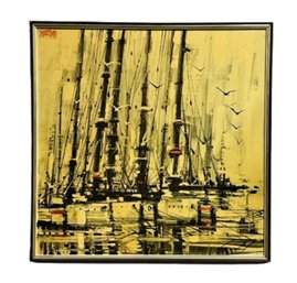 MCM Nautical Art Signed Marino