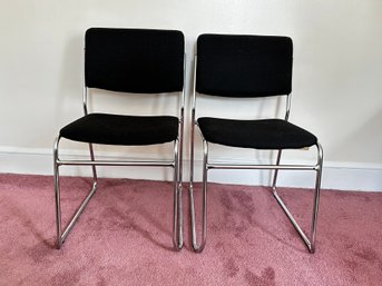 Pair Of Contemporary Side Chairs