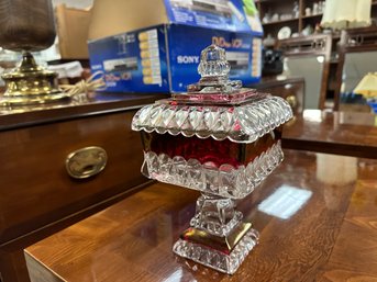 Ruby & Crystal Westmoreland 'Wedding Box' Candy Dish - 1950's