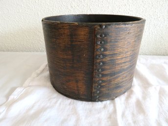 Primitive Antique Bent Wood Dry Grain Measure