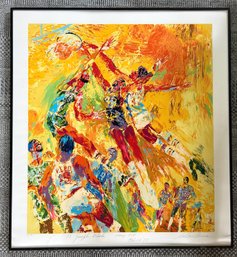 LeRoy Neiman 1977 NBA All-star Game Print - Signed And Personalized