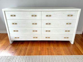 Mitchell Gold Bob Williams Eight Dresser In White Wash Finish  (LOC: W1)