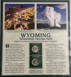 2010 Wyoming State Quarters Yellowstone National Park