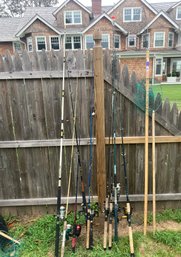 Nice Lot Of Saltwater Fishing Rods & Reels