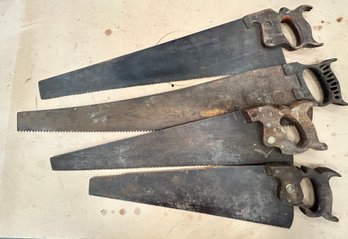 Various Antique Saws Lot #1