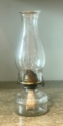 Eagle Glass Oil Lamp