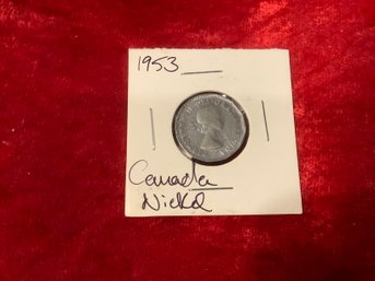 1953 Canada Nickel 19