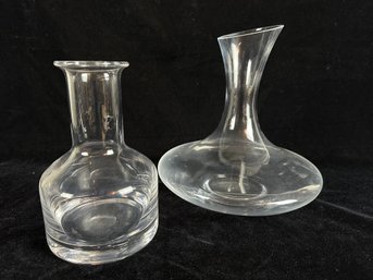 Clear Glass Decanter Bottles