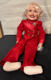 CAROL CHANNING 30' Goldberg Celebrity Ventriloquist Dummy Doll. DS - E1