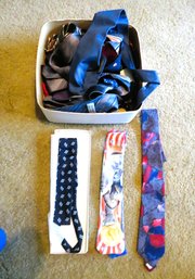 Lot Of Mens Ties Political College