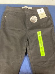 Leggins Black By Denim Co. Size 8 New