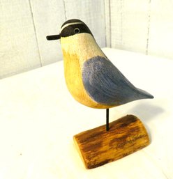 LL Bean Signed Carved Decoy By RA Morgan