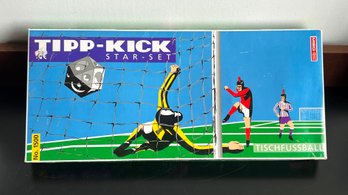 Vintage German Soccer Tabletop Game With Metal Figures