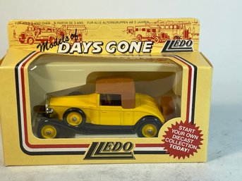 LLEDO - GATO - MODELS OF DAYS GONE - MADE IN ENGLAND Die Cast Model Car In Original Box