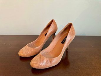 Ann Taylor Reptile Print Pumps Size 5.5