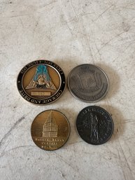 4 Collectible Coins