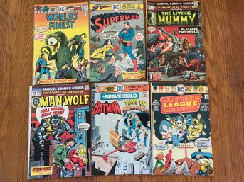 Six Vintage 25 Cents Comic Books (5).