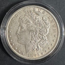 1880-O Morgan Silver Dollar