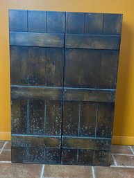 Vintage Wooden Door Styled Cabinet