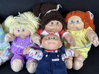 Cabbage Patch Dolls & Wardrobe