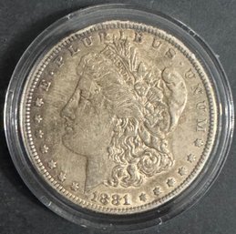 1881 Morgan Silver Dollar