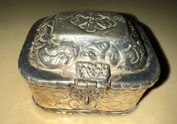 Two Beautiful Silver Plate Covered Boxes