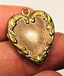 Victorian Gold Filled Heart Shaped Locket