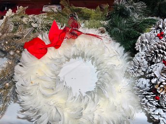 Large Christmas Lot #3 - Wreaths, Stars, Stockings & More