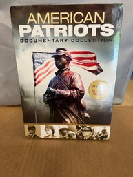 American Patriots Documentary Collection 3 DVD Set Unopened