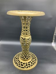 Fabulous Brass Side Table Or Plant Stand
