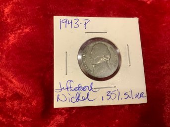 1943 P Jefferson Nickel .35 Silver 24