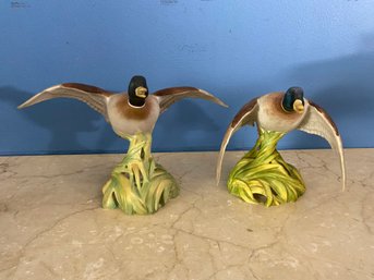 Spode Duck Statues Set