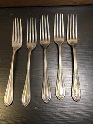5 Forks - Community Silver, Triple Plus, 1911 Classic