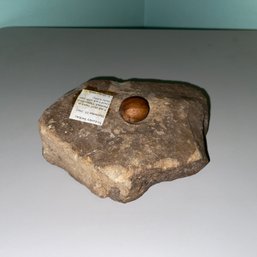 Native American Nut Stone Found In Portland CT