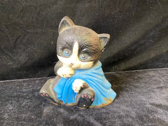 Cast Iron Doorstop Kitten