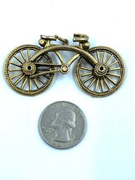 Industrial Style Bicycle Brooch