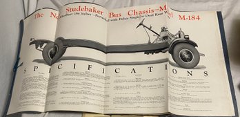 1925 Studebaker Bus Specifications Prints