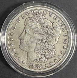 1885 Morgan Silver Dollar