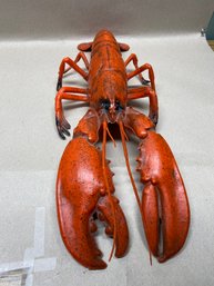 Extra Large Realistic Plastic Lobster Statue.