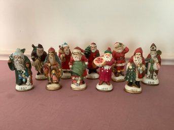 Vintage Santa Dated Ornaments #5