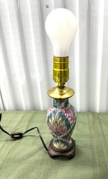 Ceramic Table Lamp - Works!