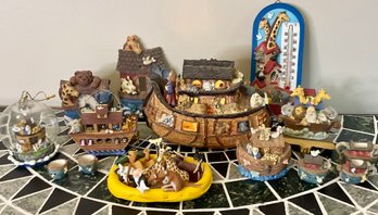 Adorable Grouping Of NOAHS ARK Themed Items