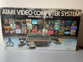 ATARI VIDEO COMPUTER SYSTEM LOT WITH MULTIPLE CONSOLES AND ACCESSORIES