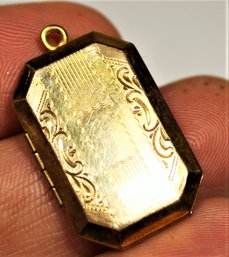 Edwardian Gold Filled Elongated Locket