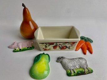 Lot Of Misc. Vintage Kitchenware And Decor(6)
