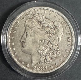 1887-O Morgan Silver Dollar