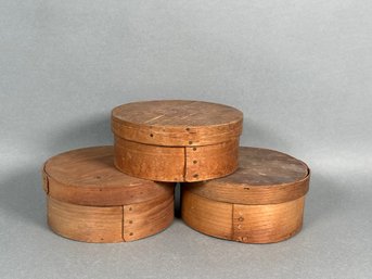 Vintage Wooden Shaker Boxes