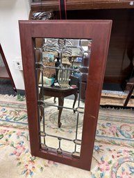 Beautiful Leaded Glass Mirror