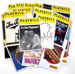 Over 20 Playbills From 1980s To Today