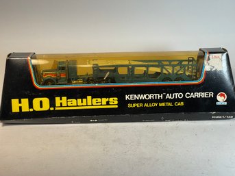 HAULERS - KENWORTH AUTO CARRIER - BY SHINSAI Die Cast Toy Truck Original Box